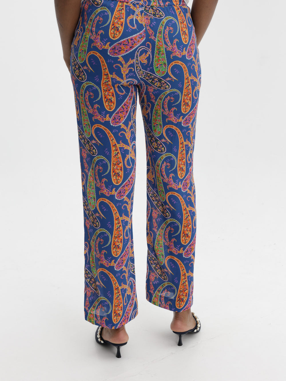 Etro Pants With Drawstring Aop Multi