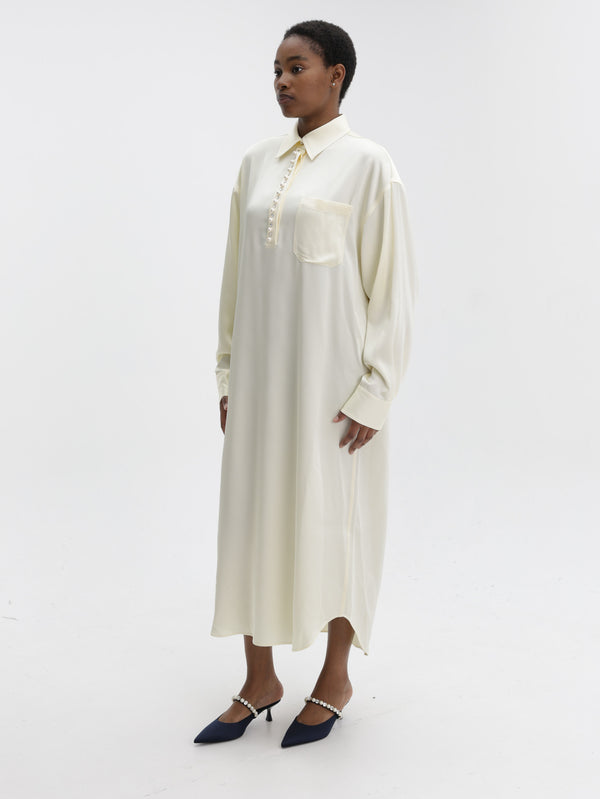 Stella Mccartney Dress Shirting Buttermilk