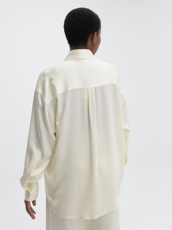 Stella Mccartney Shirt Pearl Buttermilk