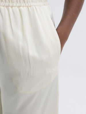 Stella Mccartney Pants Satin Buttermilk