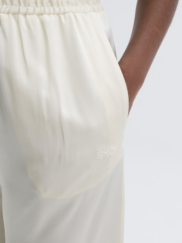 Stella Mccartney Pants Satin Buttermilk