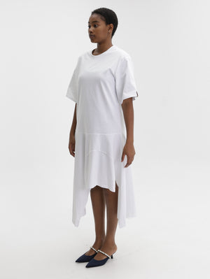 Stella Mccartney T-Shirt Drs Deconstructed Pure White