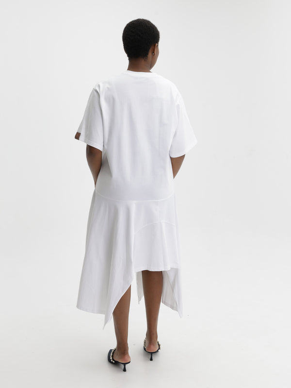 Stella Mccartney T-Shirt Drs Deconstructed Pure White