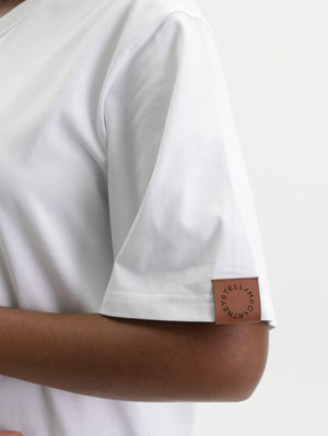 Stella Mccartney T-Shirt Drs Deconstructed Pure White