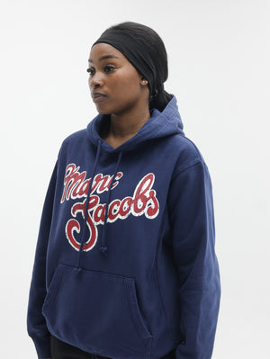 Marc Jacobs Hoodie  Logo Navy Multi