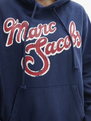 Marc Jacobs Hoodie  Logo Navy Multi