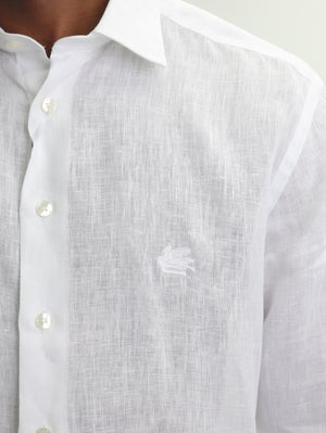 Etro Shirt Roma Logo White 2.0