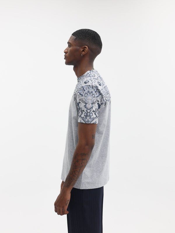 Etro T-Shirt Top Print Grey