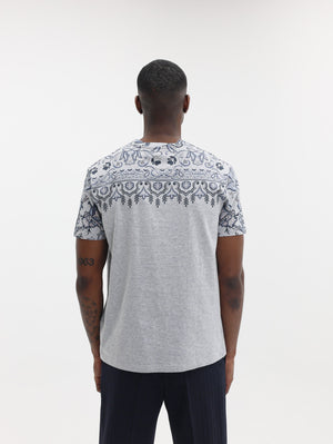 Etro T-Shirt Top Print Grey