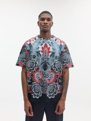 Etro T-Shirt Allover Print Multi 2.0