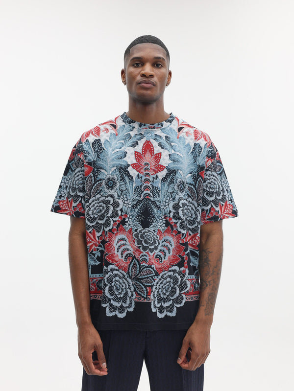 Etro T-Shirt Allover Print Multi 2.0
