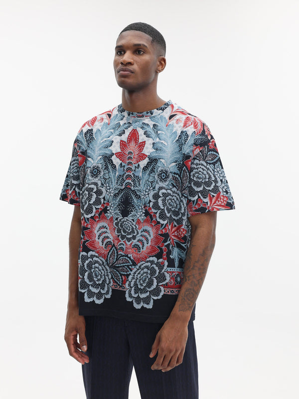 Etro T-Shirt Allover Print Multi 2.0