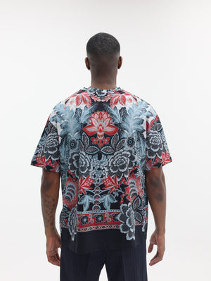 Etro T-Shirt Allover Print Multi 2.0