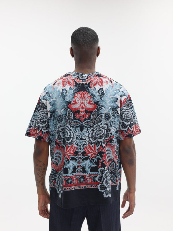 Etro T-Shirt Allover Print Multi 2.0