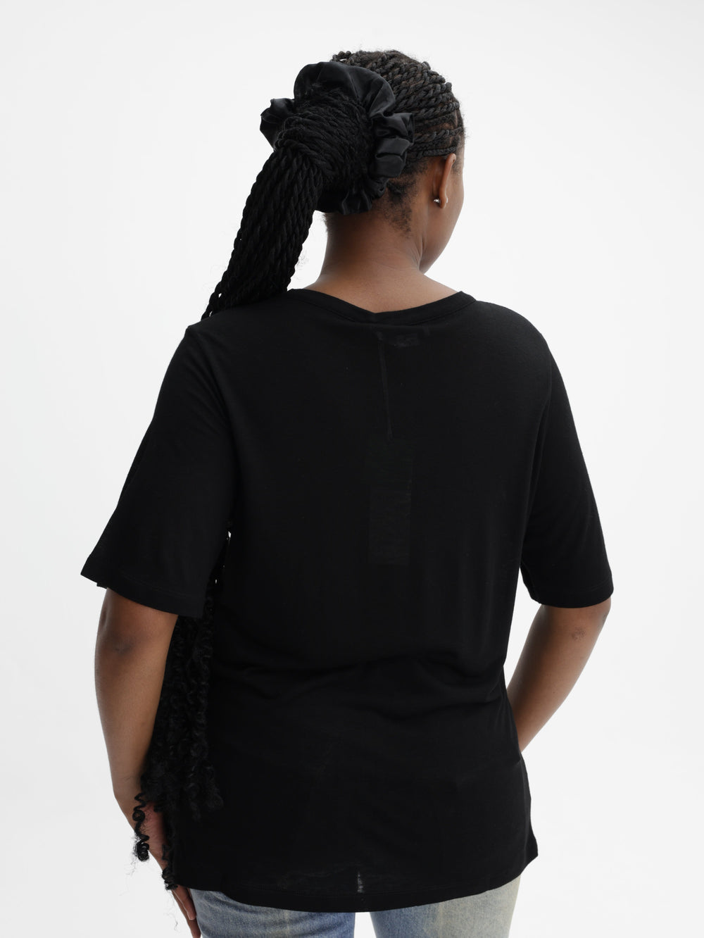 Stella Mccartney T-Shirt Beads Logo Black