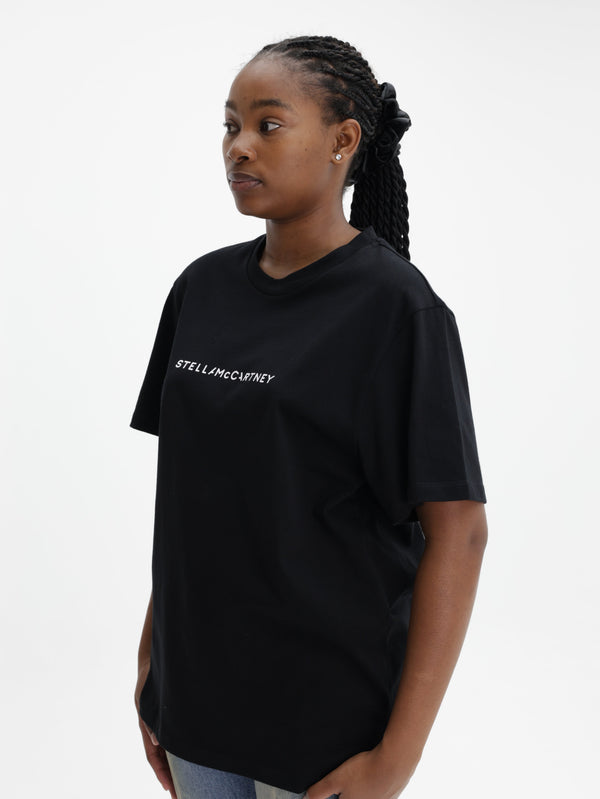 Stella Mccartney T-Shirt Iconic   Black