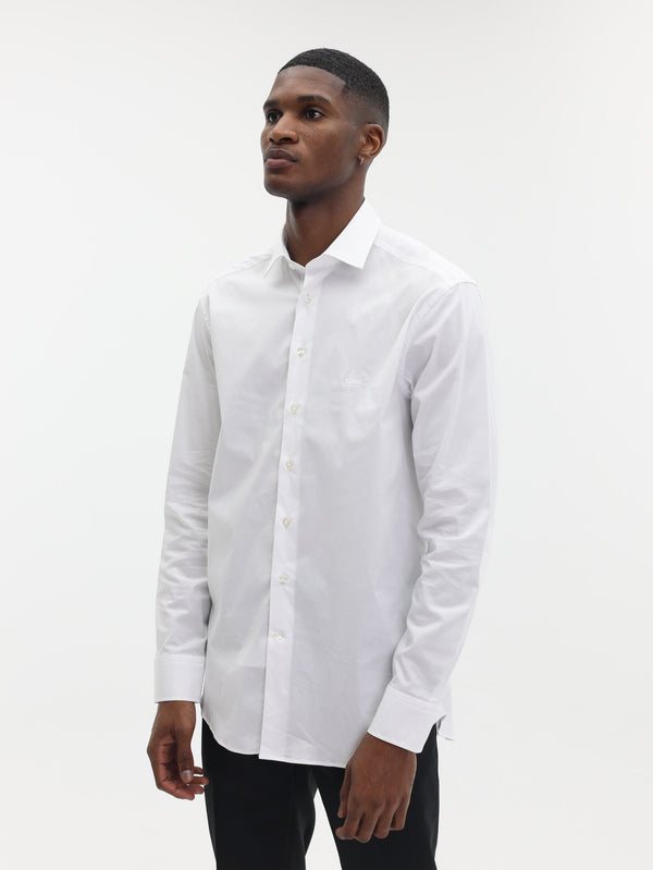 Etro Shirt Roma Logo White
