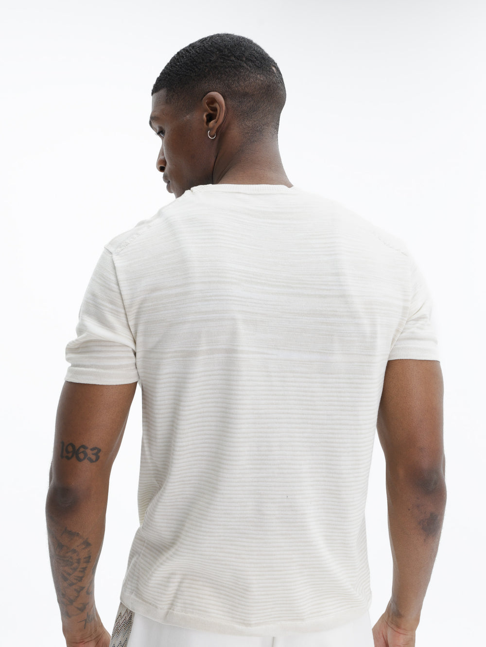 Missoni Flamed Mercerized Crew-Neck T-Shirt Beige