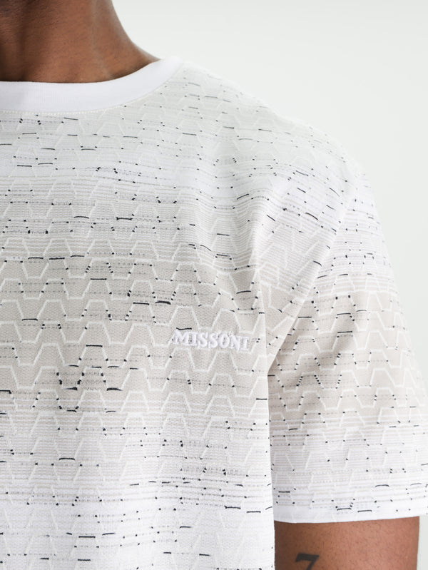 Missoni Crew Neck T-Shirt Beige