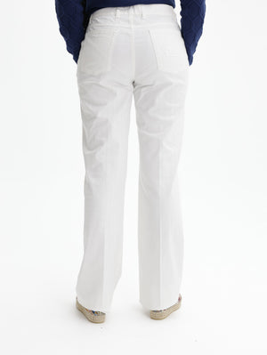 Etro Jeans Long Flared  White