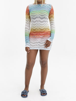 Missoni Dress Long Sleeve Multi Colour