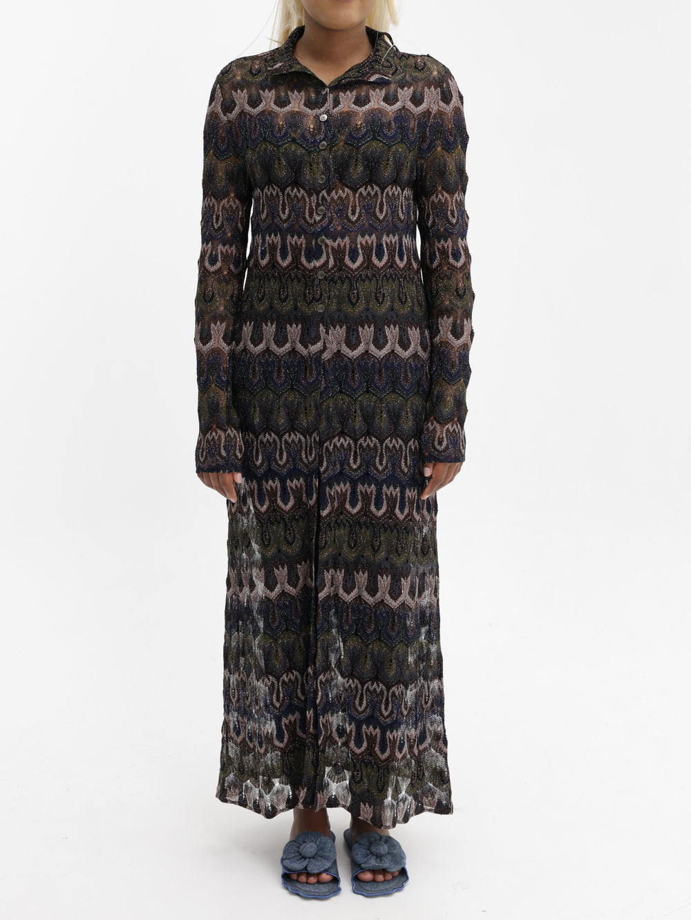 Missoni Cardigan Long Sleeve Multi Colour