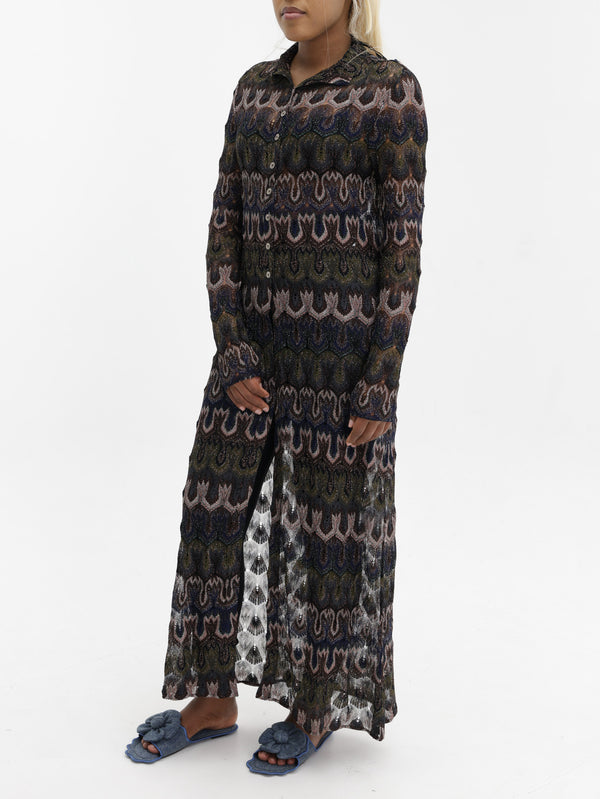 Missoni Cardigan Long Sleeve Multi Colour