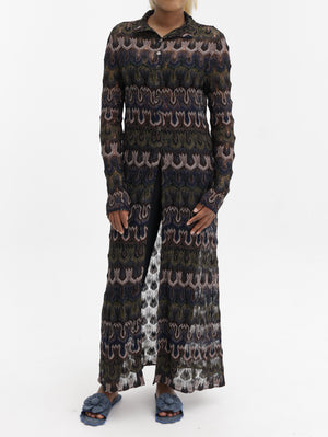 Missoni Cardigan Long Sleeve Multi Colour
