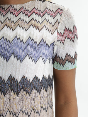 Missoni Dress Short Sleeve Multi Colour