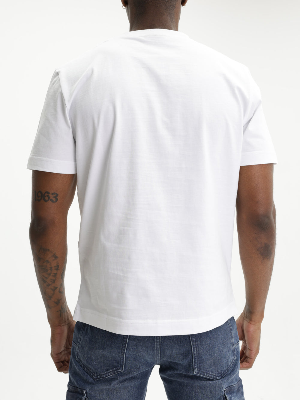 Missoni T-Shirt Snake Motif Beige & White