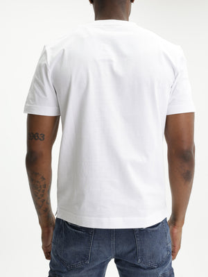 Missoni T-Shirt Snake Motif Blue & White