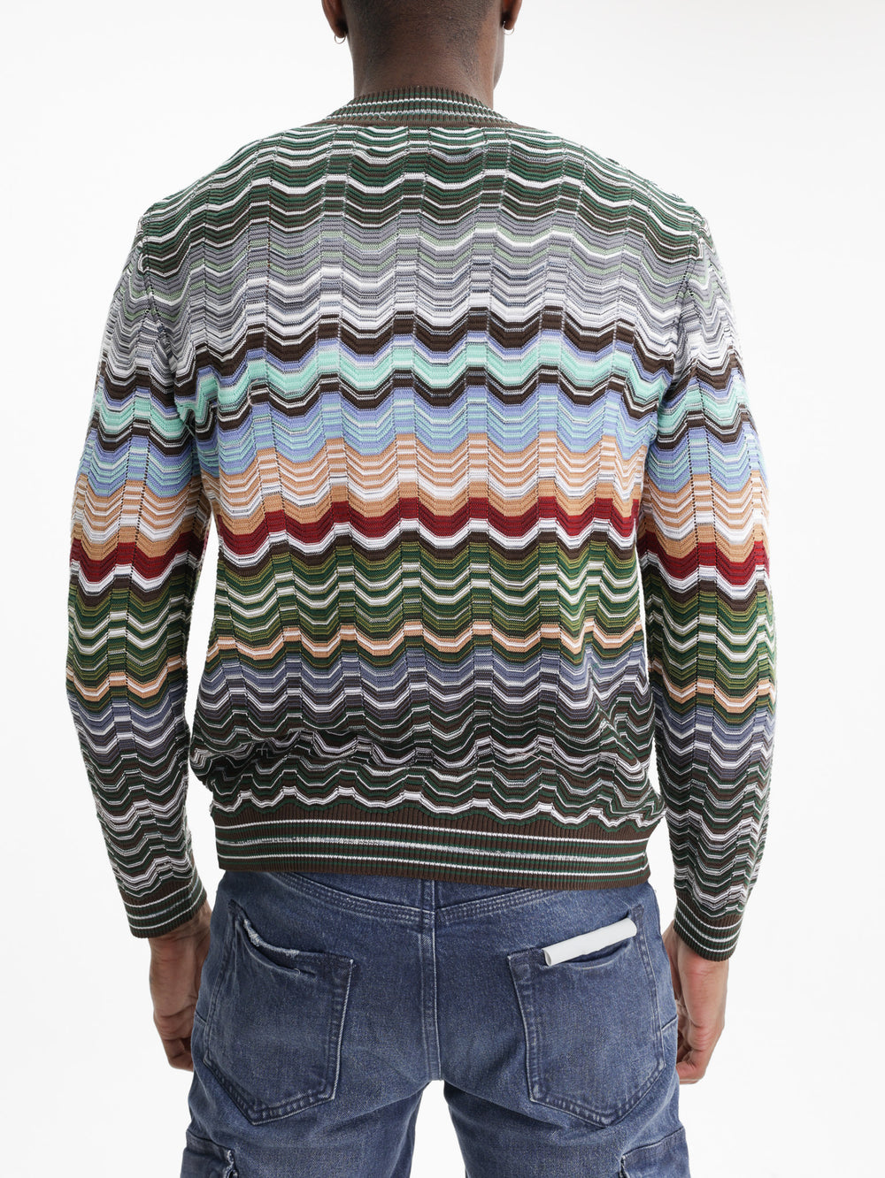 Missoni Cardigan Buttoned Multi Colour