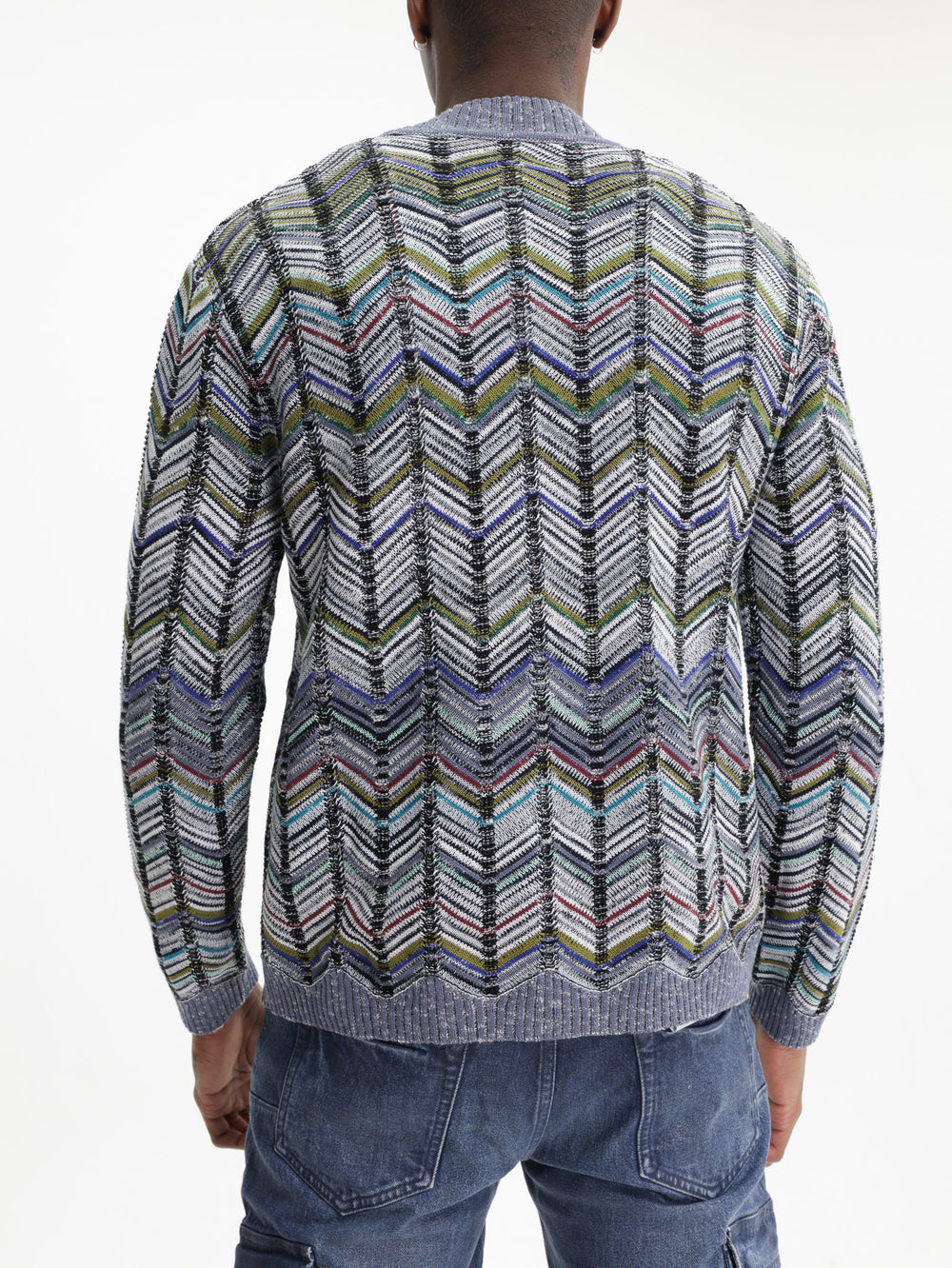 Missoni Cardigan Buttoned Grey Multi