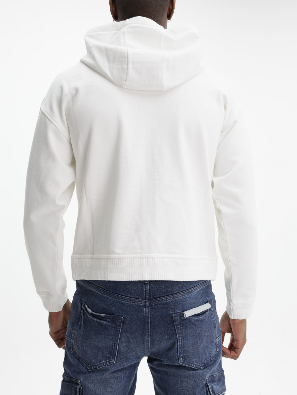 Missoni Hoodie Zip Hoodie Beige & White