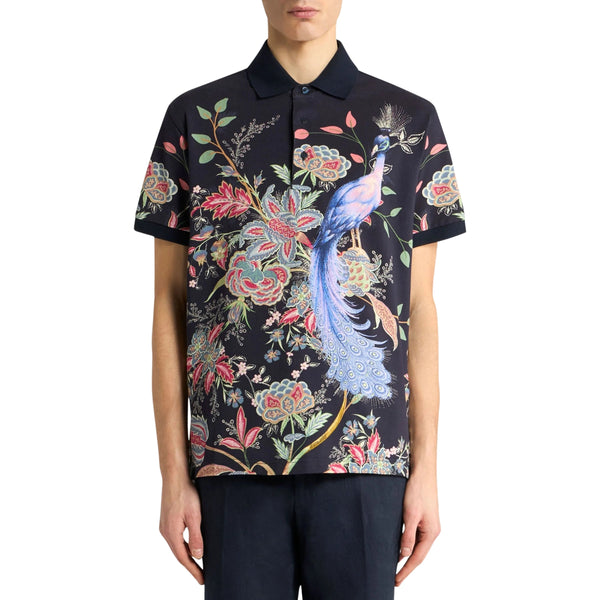 Etro Golfer Peacock Garden Multi