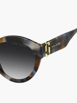 Marc Jacobs Sunglasses Marc 882/S 197737263906 Oval Blue Havana