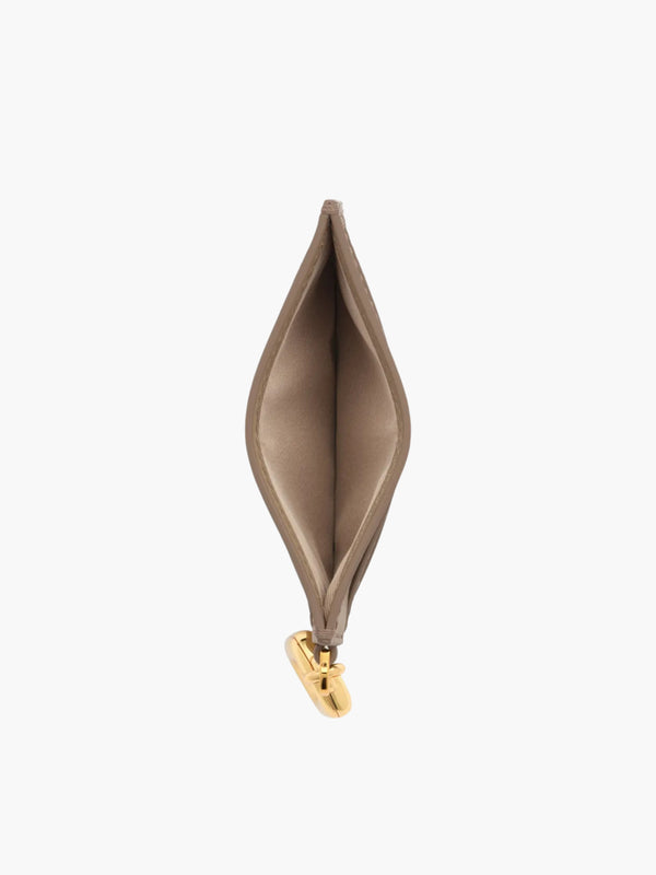 Marc Jacobs Cardholder Gold Charm Light Slate