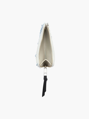 Marc Jacobs Wallet Top Zip Multi Wallet Light Wash