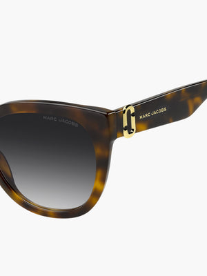 Marc Jacobs Sunglasses Marc 885/S 197737244033 Cat Eye Havana Brown