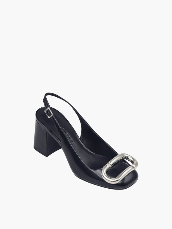 Marc Jacobs Heels Leather Slingback Black
