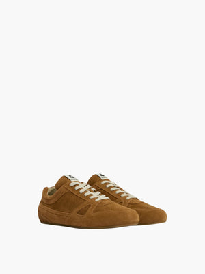 Isabel Marant IS21 Sennyh Low Sneakers Cognac