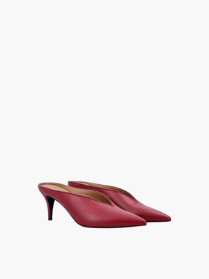 Stella Mccartney Mules Sm1 Brushed Shiny Red