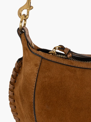 Isabel Marant Bag Oskan Moon Shoulder Cognac