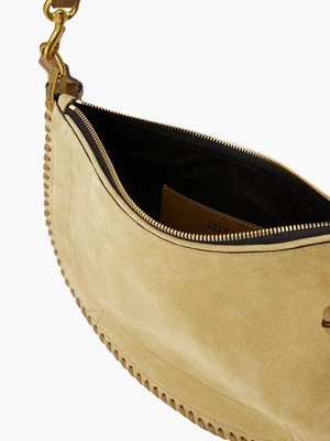 Isabel Marant Bag Oskan Soft Zip Shoulder Strap Sand