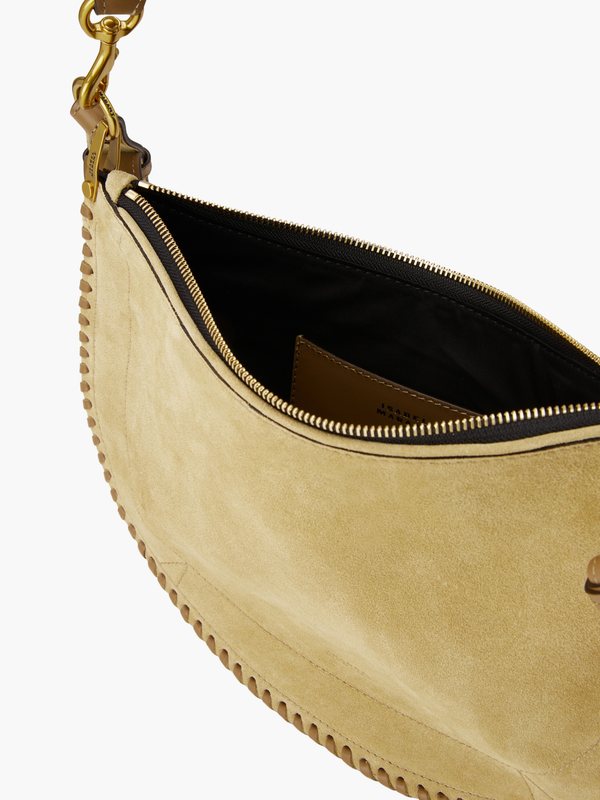 Isabel Marant Bag Oskan Soft Zip Shoulder Strap Sand