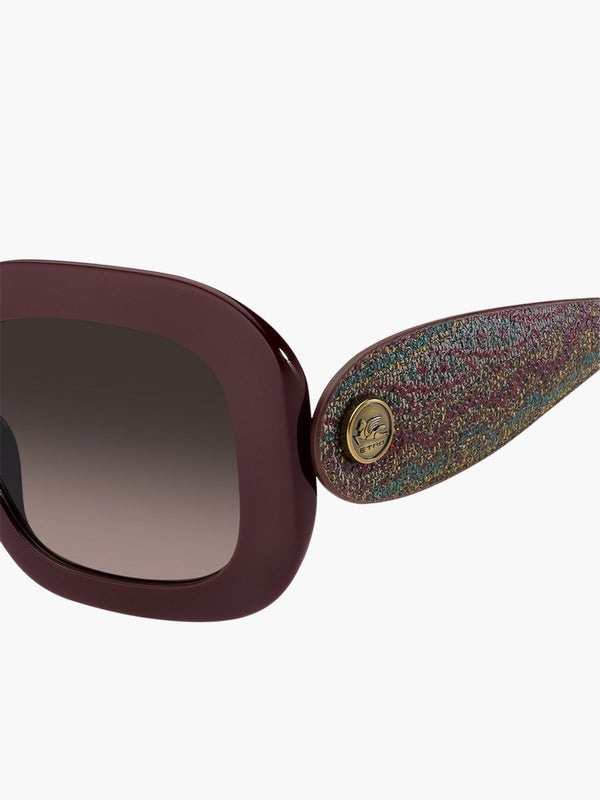 Etro Sunglasses Etro 0141/G/S 197737244811 Oversize Burgundy
