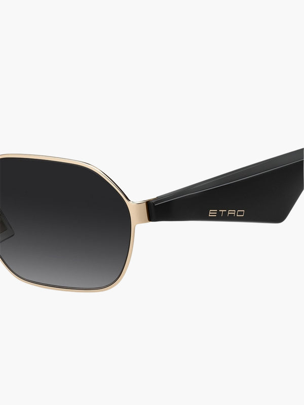 Etro Sunglasses Etro 0111/S 197737189068 Oval Gold