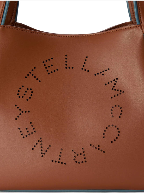 Stella Mccartney Bag Tote Logo Crossbody Eco Alter Mat Brandy