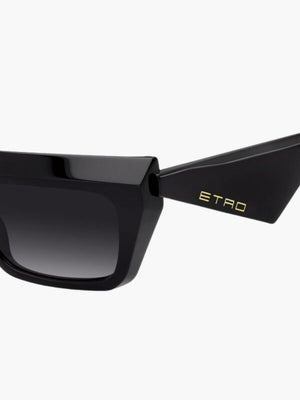 Etro Sunglasses Etro 0118/S 197737189006 Rectangle Black
