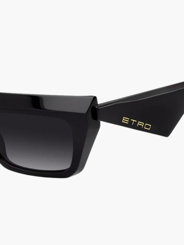 Etro Sunglasses Etro 0118/S 197737189006 Rectangle Black
